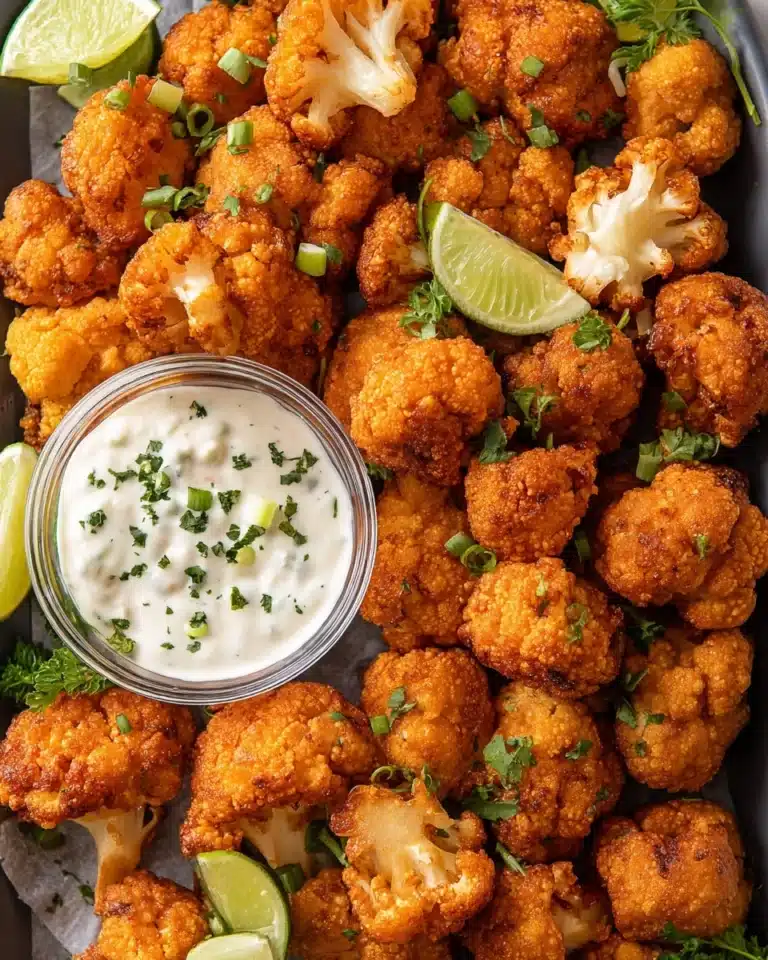 Air Fryer Buffalo Cauliflower Recipe