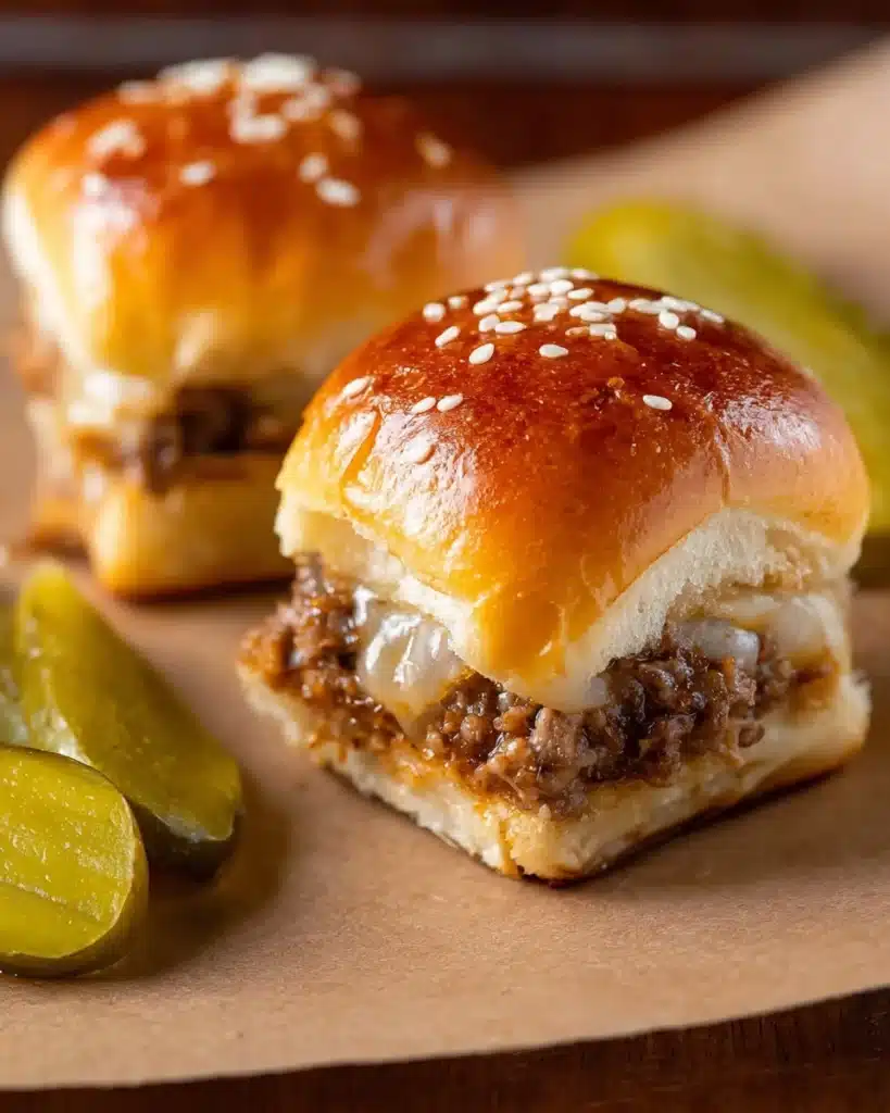Cheeseburger Sliders (Easy, 30-min Recipe) Recipe