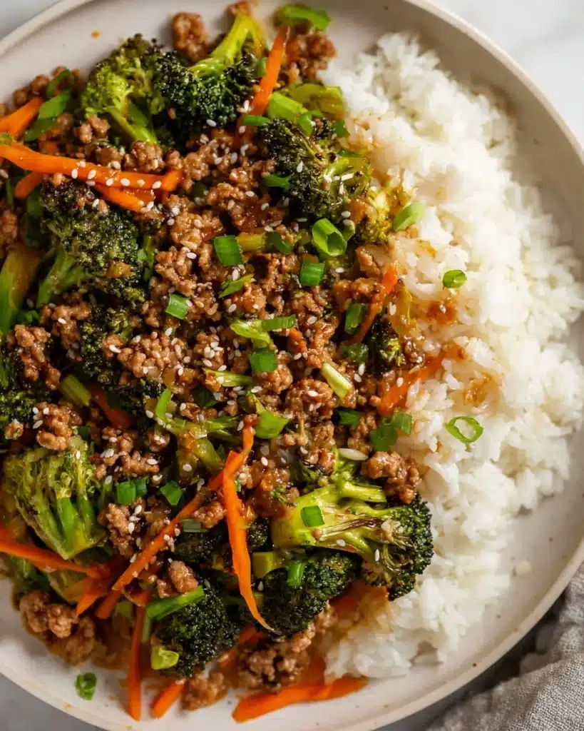 Ground Turkey Teriyaki Stir Fry Recipe