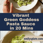 Green Goddess Pasta Sauce Recipe