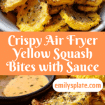 Crispy Air Fryer Yellow Squash Recipe