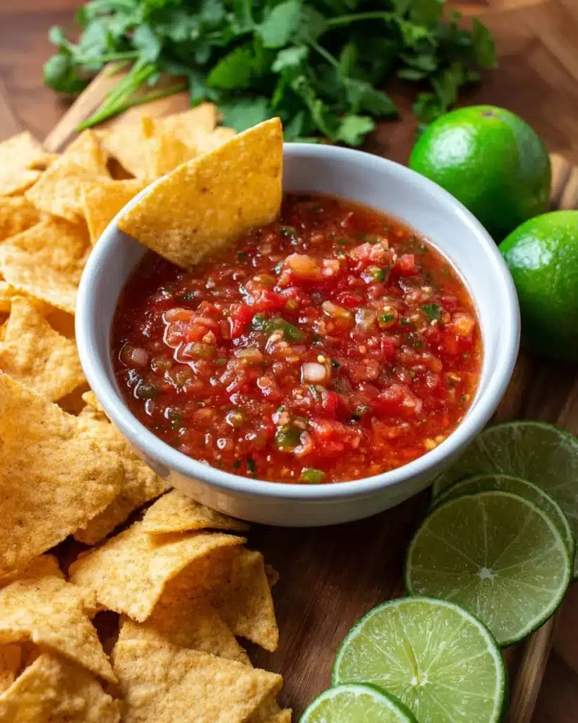 Roasted Cherry Tomato Salsa Recipe