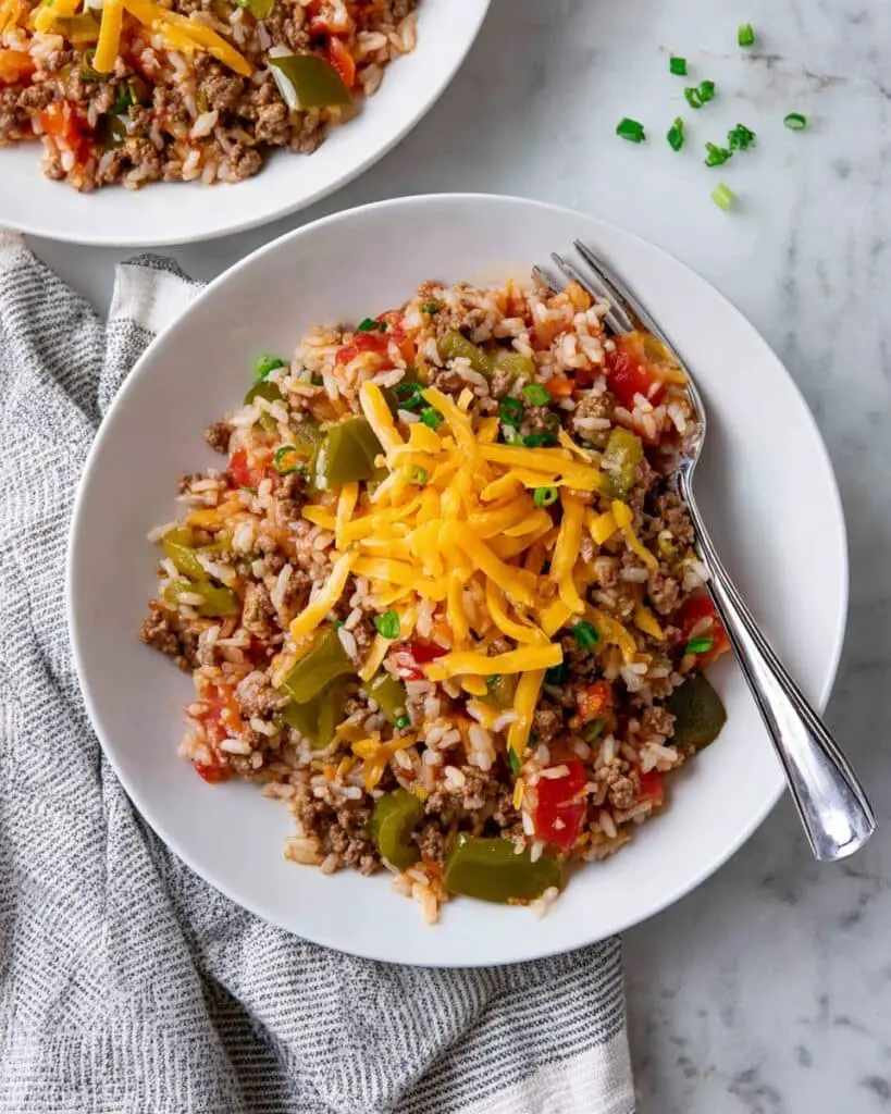 Unstuffed Peppers Bowl Recipe