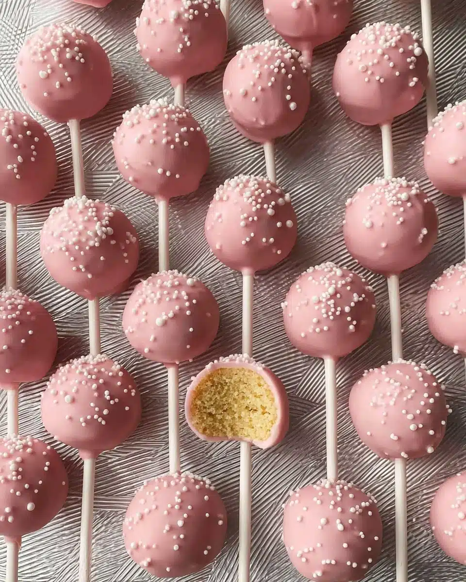 Starbucks Copycat Birthday Cake Pops Recipe