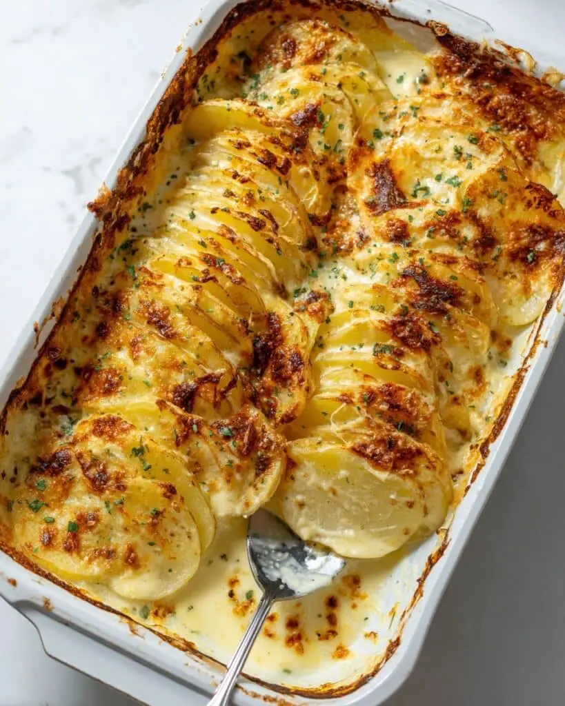 Garlic Potato Gratin Recipe