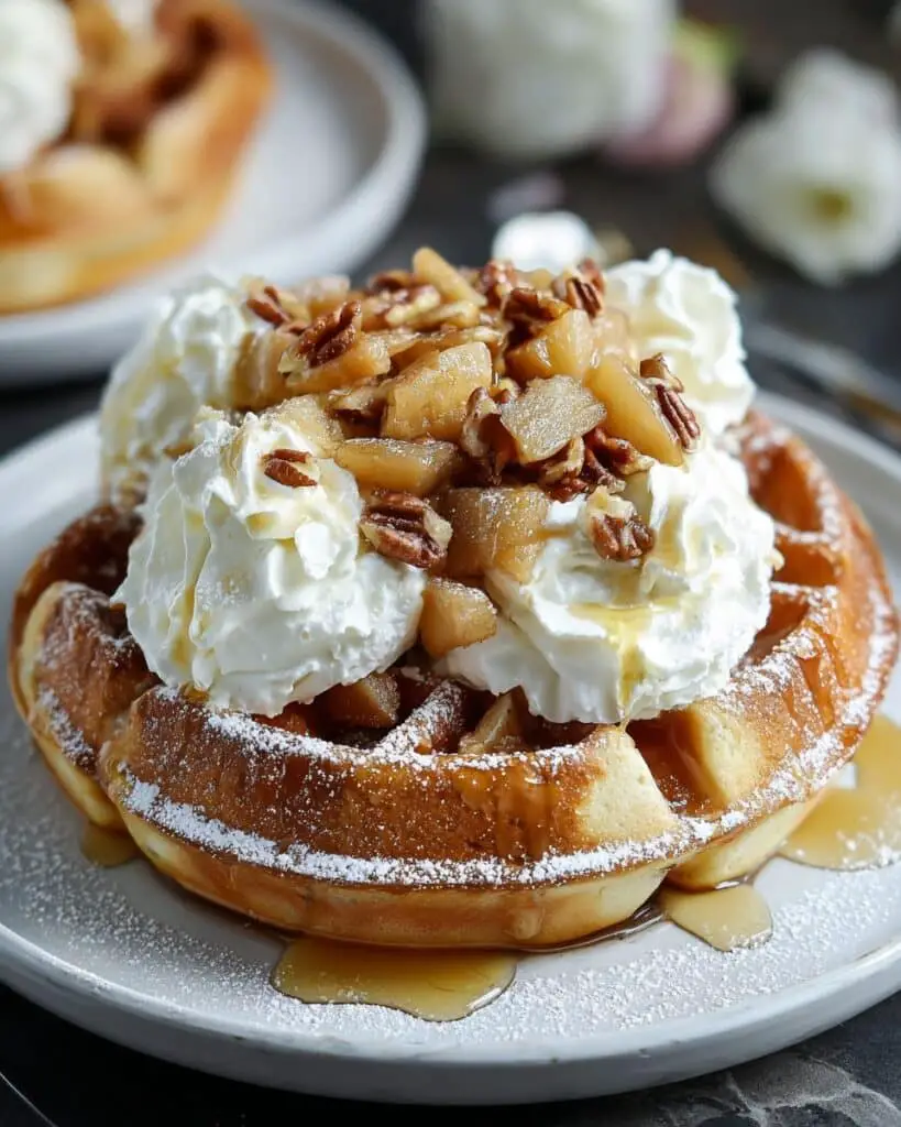 Apple Fritter Waffle Donuts Recipe