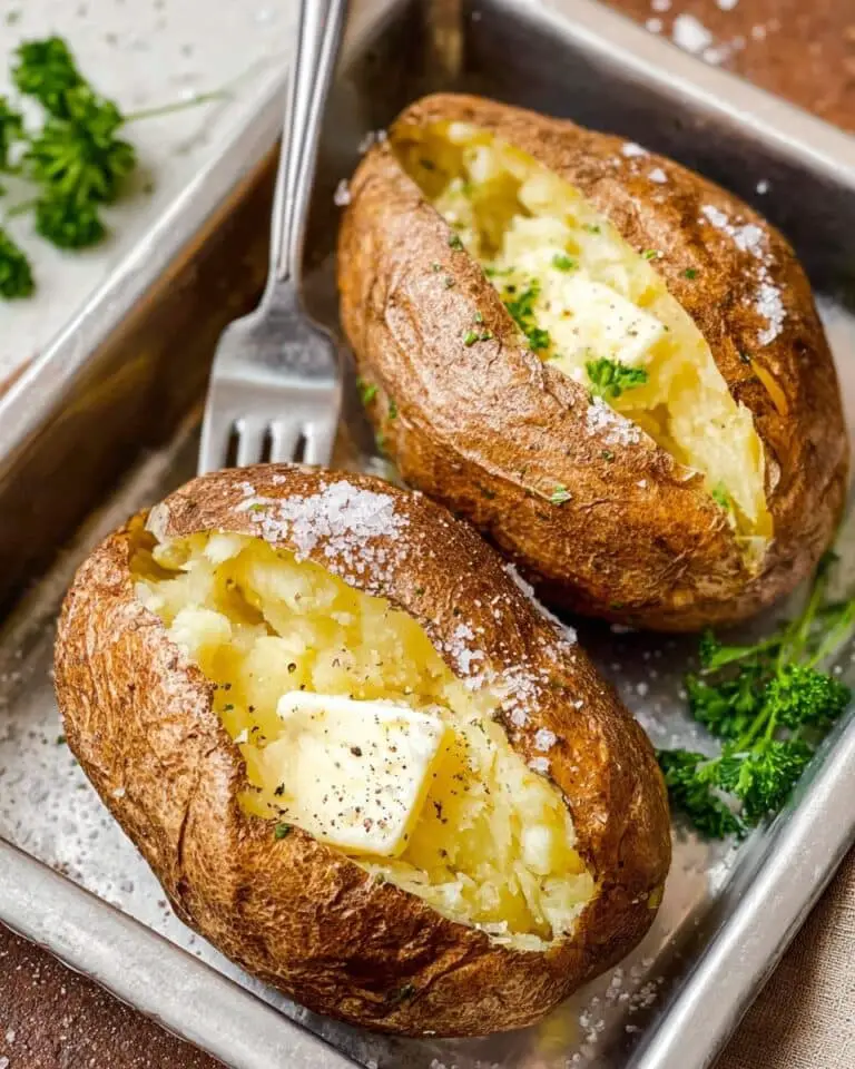 Crispy Baked Potato Recipe