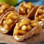 Mini Cheesecake Apple Tacos Recipe