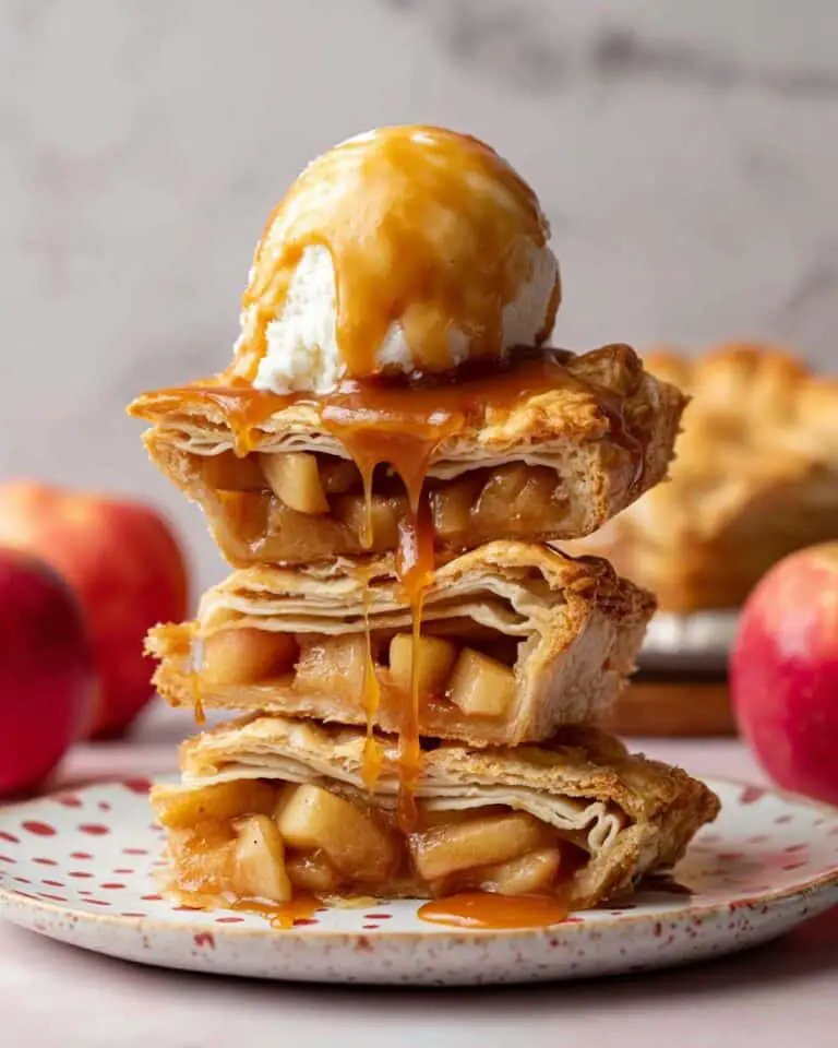 Homemade McDonald’s Apple Pies with Fluffy Puff Pastry and Gooey Apple Filling Recipe