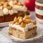 Vegan Applesauce Cake with Vegan Buttercream Frosting Recipe