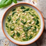 White Bean Pesto Soup Recipe