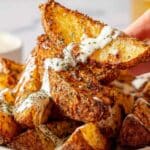 Seasoned Baked Potato Wedges Recipe