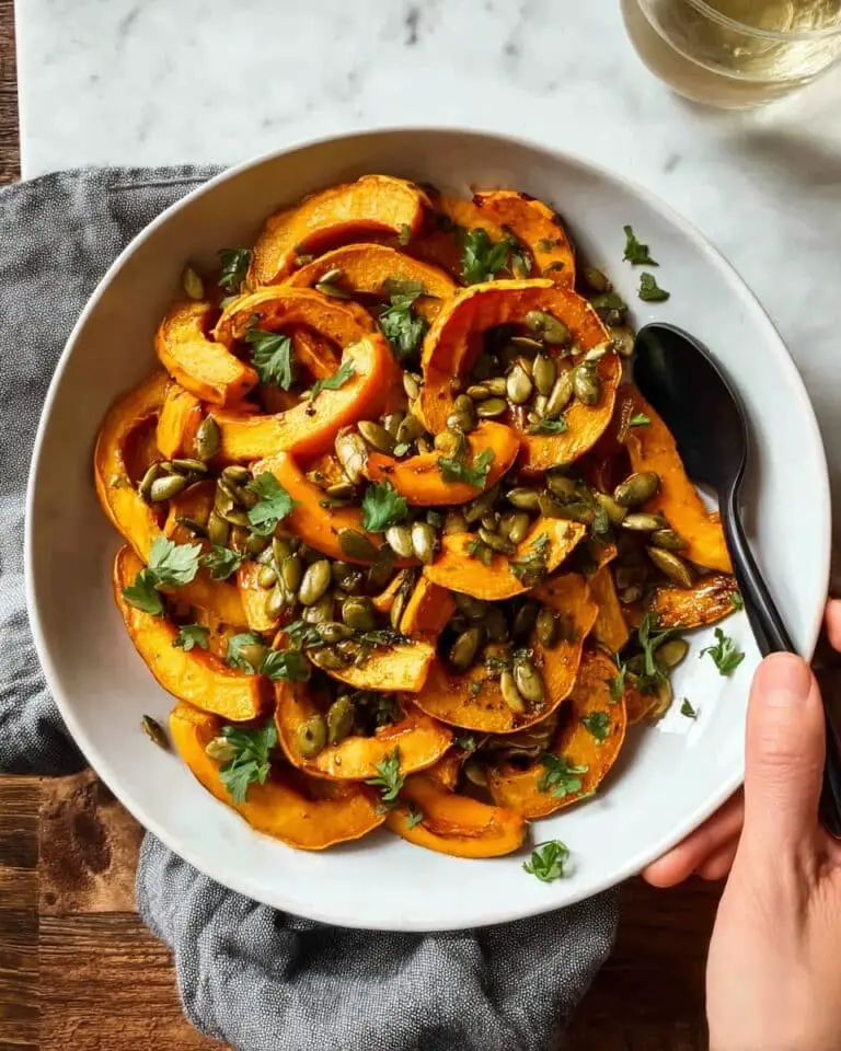 Roasted Delicata Squash with Brown Butter Recipe