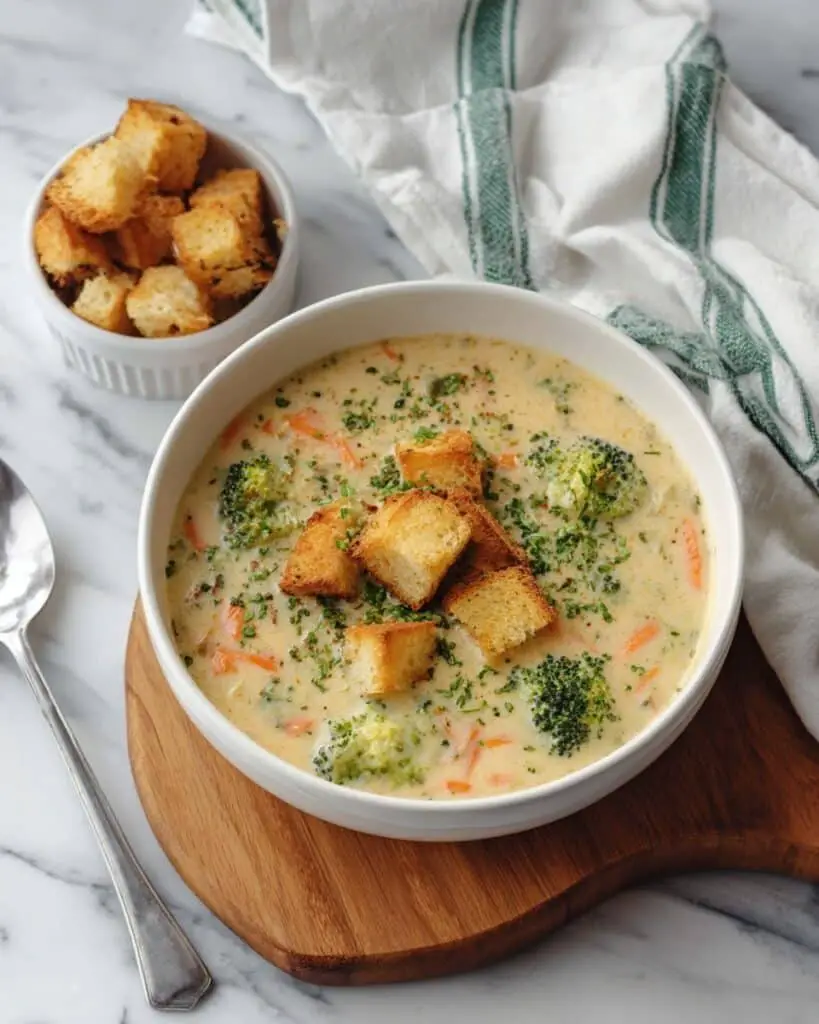 Smoked Gouda Broccoli Soup Recipe