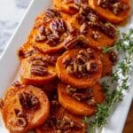 Cinnamon Maple Roasted Sweet Potatoes Recipe