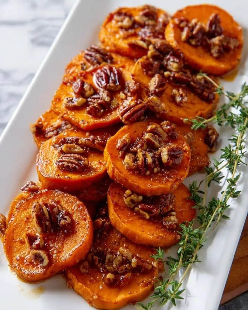 Cinnamon Maple Roasted Sweet Potatoes Recipe