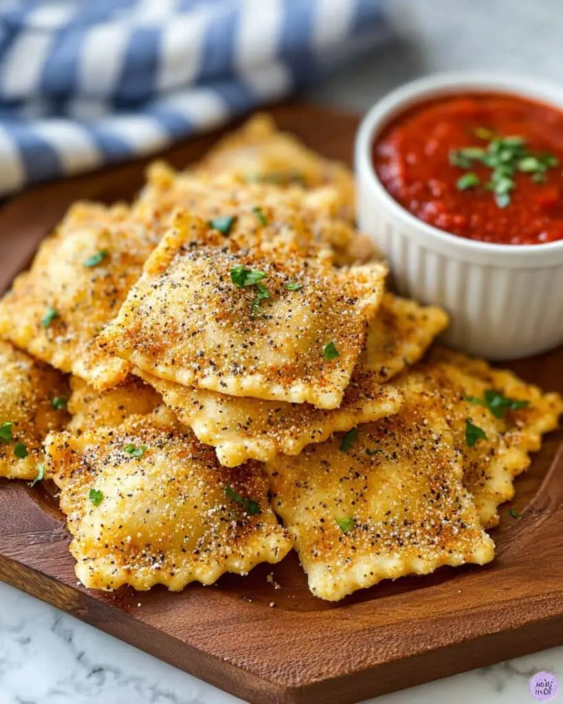 Air Fryer Toasted Ravioli Recipe