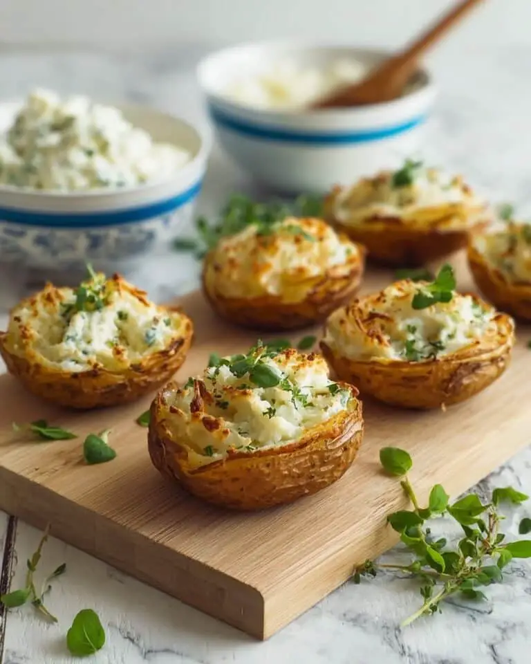Hearty Stuffed Potato Nests Recipe