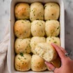 Vegan Green Chile Garlic Rolls Recipe