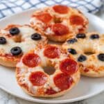 Pizza Bagels in Air Fryer [Homemade] Recipe