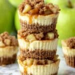 Apple Crisp Mini Cheesecakes Recipe