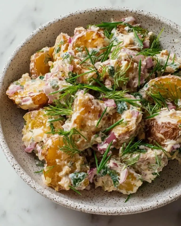 Crispy Smashed Potato Salad Recipe