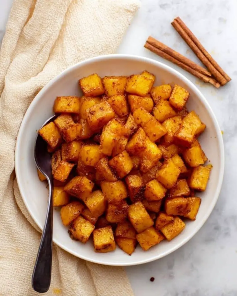 Air Fryer Butternut Squash with Warm Spices Recipe