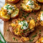 Garlic Parmesan Smashed Potatoes Recipe