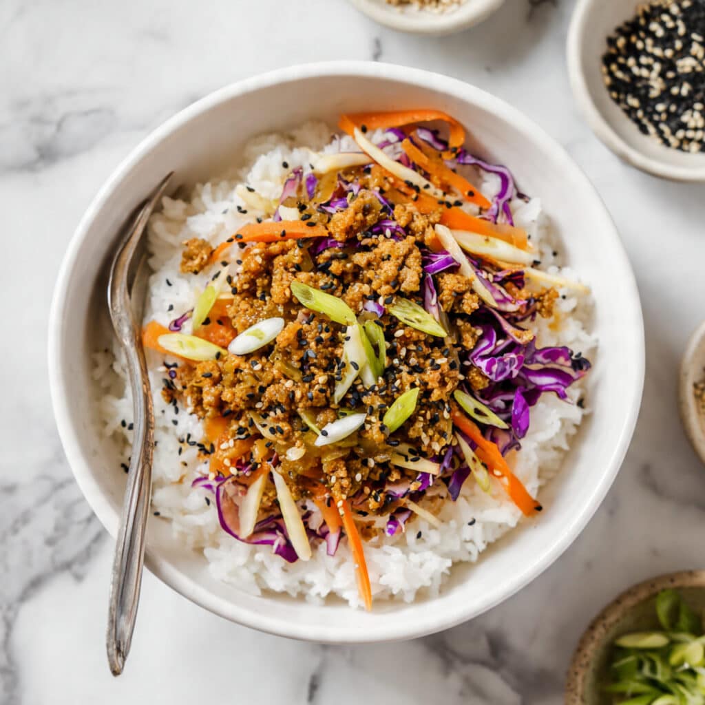 20-Minute Egg Roll Bowls Recipe