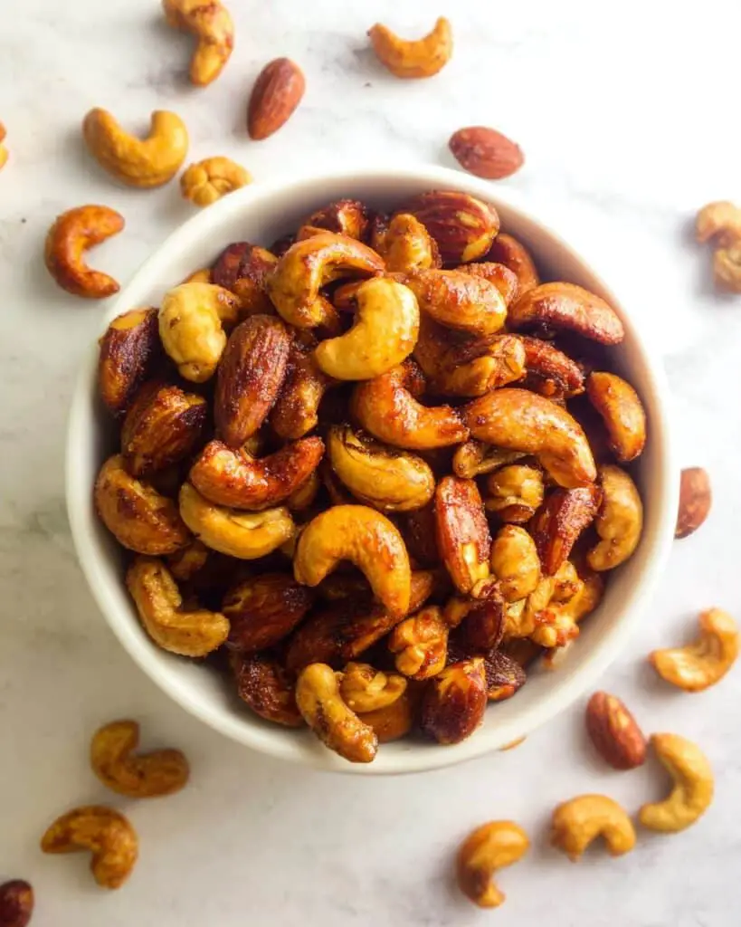 Sweet Curry Cashews and Almonds Recipe