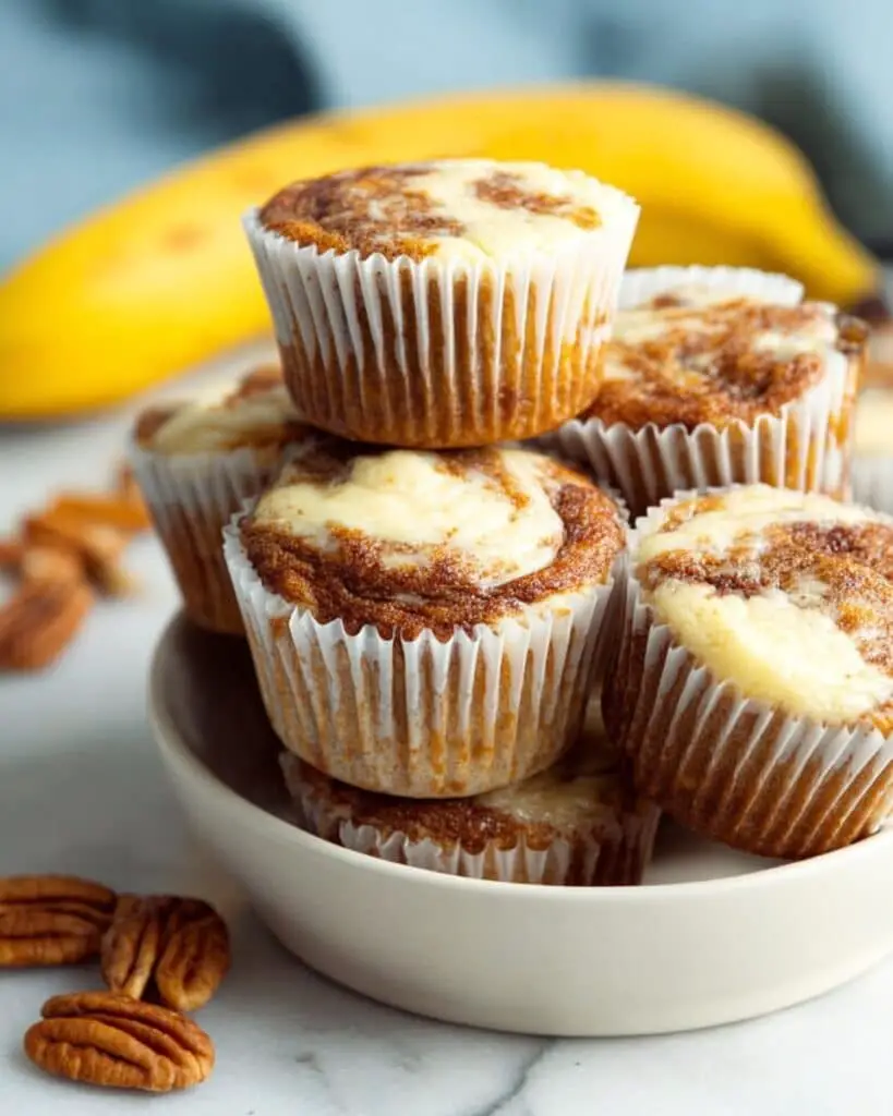 Banana Cream Cheese Muffins Recipe