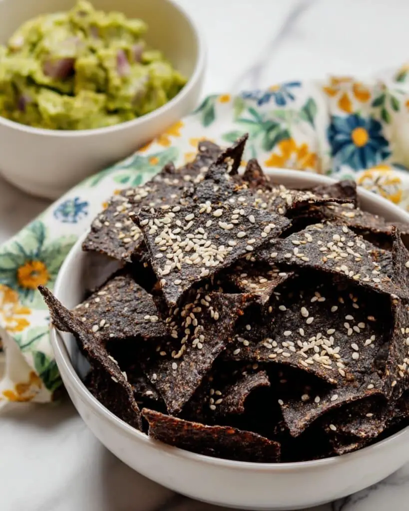Black Bean Chips (High Protein, 3 Ingredients) Recipe