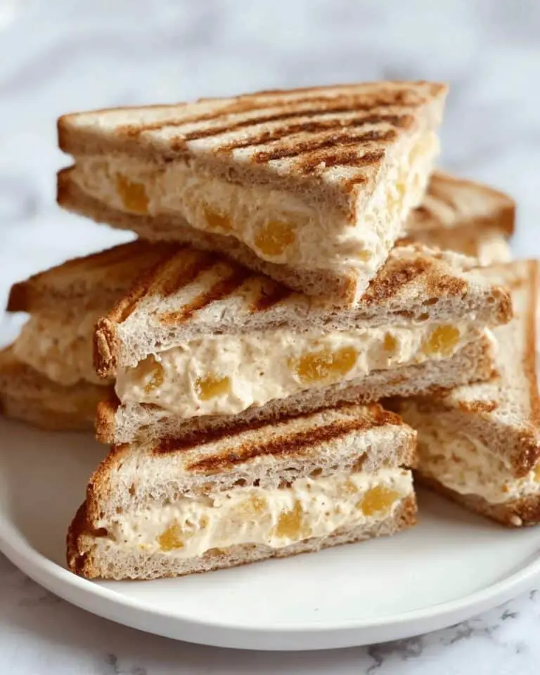 Easy Creamy Cinnamon Orange Tea Sandwiches Recipe