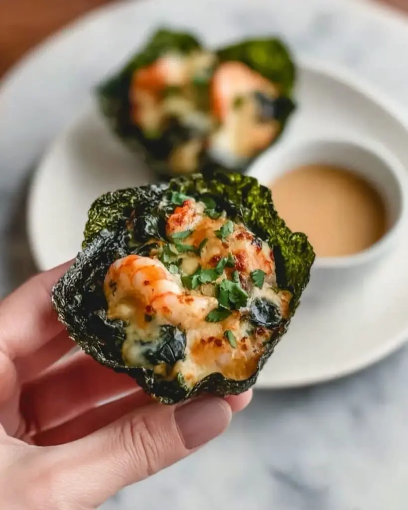 Sushi Bake Cups with Shrimp and Crab Recipe