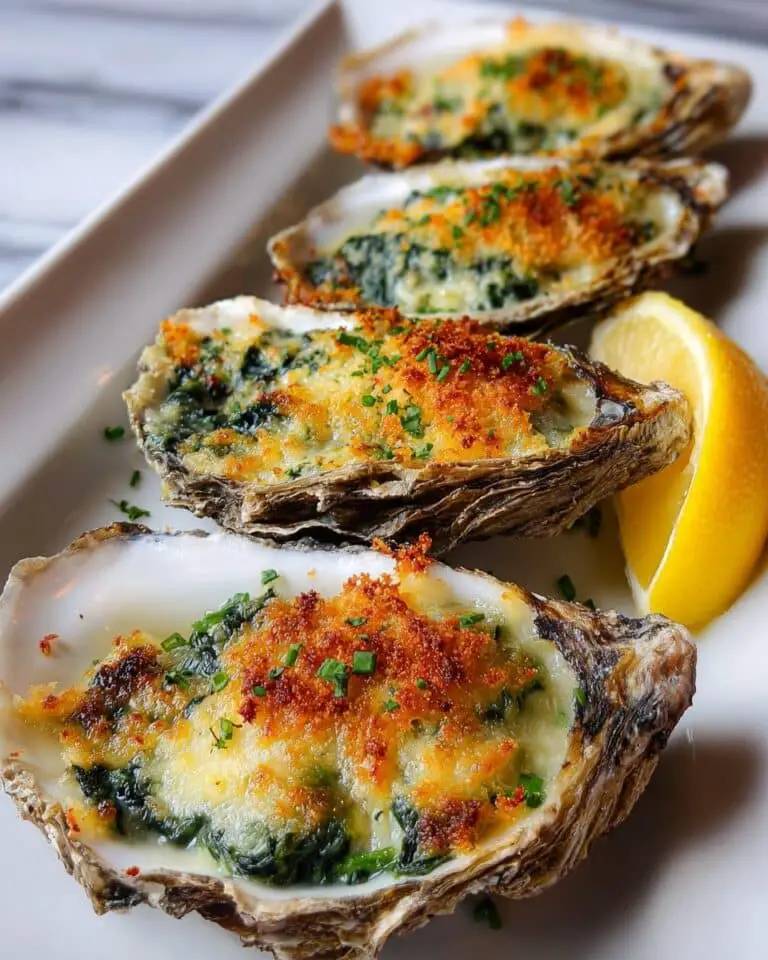 Baked Oysters Rockefeller Recipe