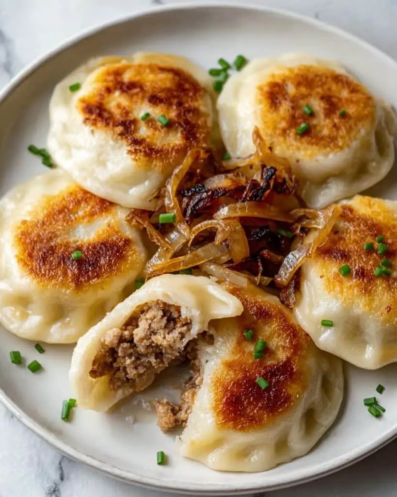 Polish Meat Pierogi (Pierogi z Mięsem) Recipe