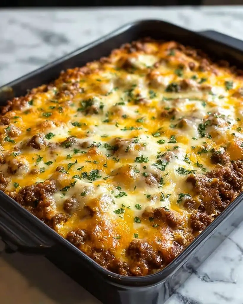 Easy Low Carb Taco Casserole Recipe