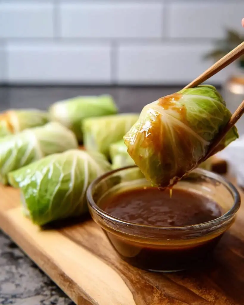 Asian Cabbage Rolls Recipe