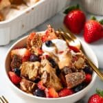 Baguette French Toast (No Eggs, 7g Protein) Recipe