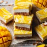 Coconut Mango Cheesecake Bars Recipe