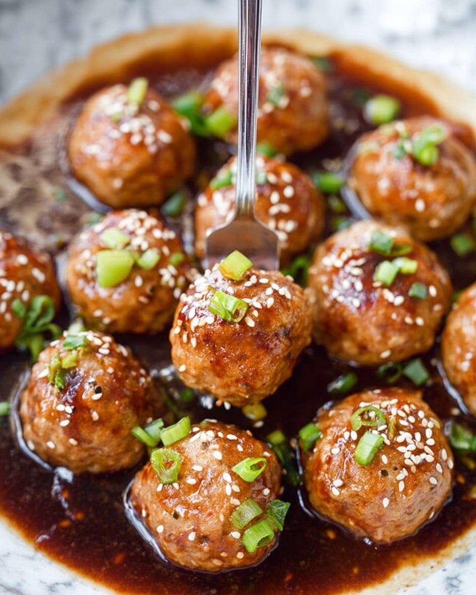 Easy Sticky Asian Meatballs {Soy Free} Recipe