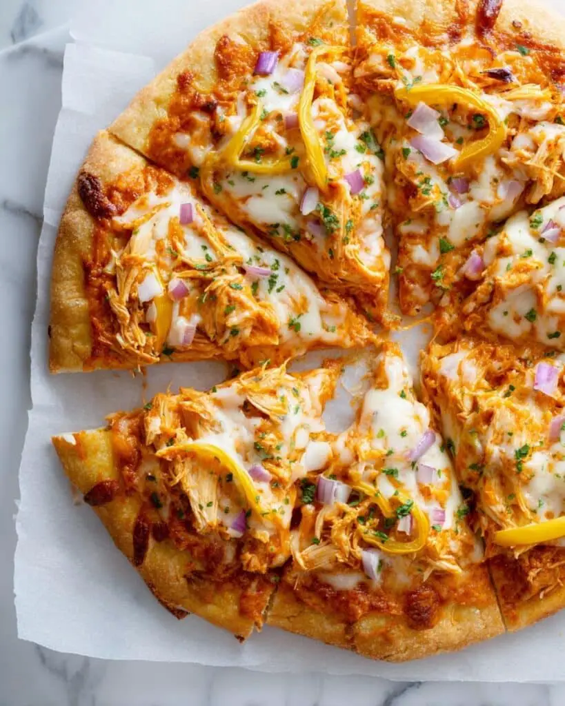 Buffalo Chicken Pizza Recipe