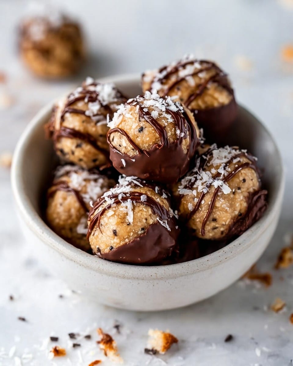 Samoa Cookie Protein Balls Recipe