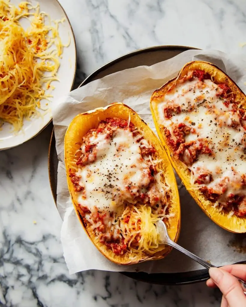 Million Dollar Spaghetti Squash Pasta Recipe