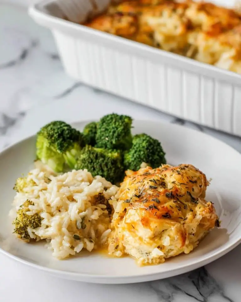 Broccoli Chicken and Rice Bake Recipe