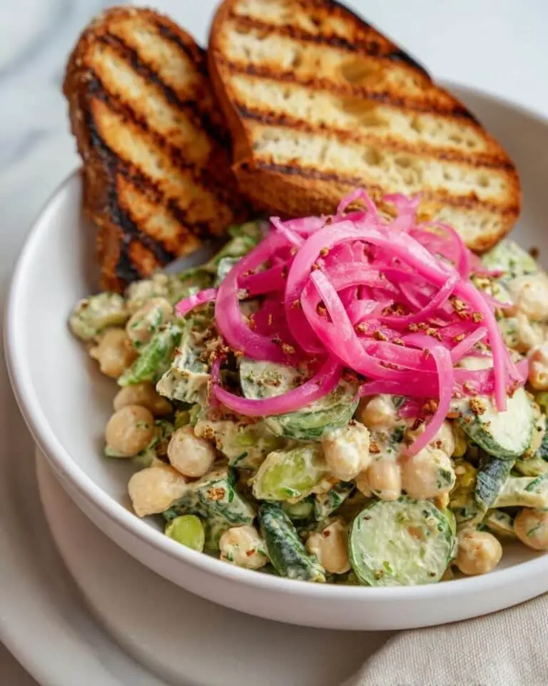 Charred Scallion Ranch Bean Salad Recipe