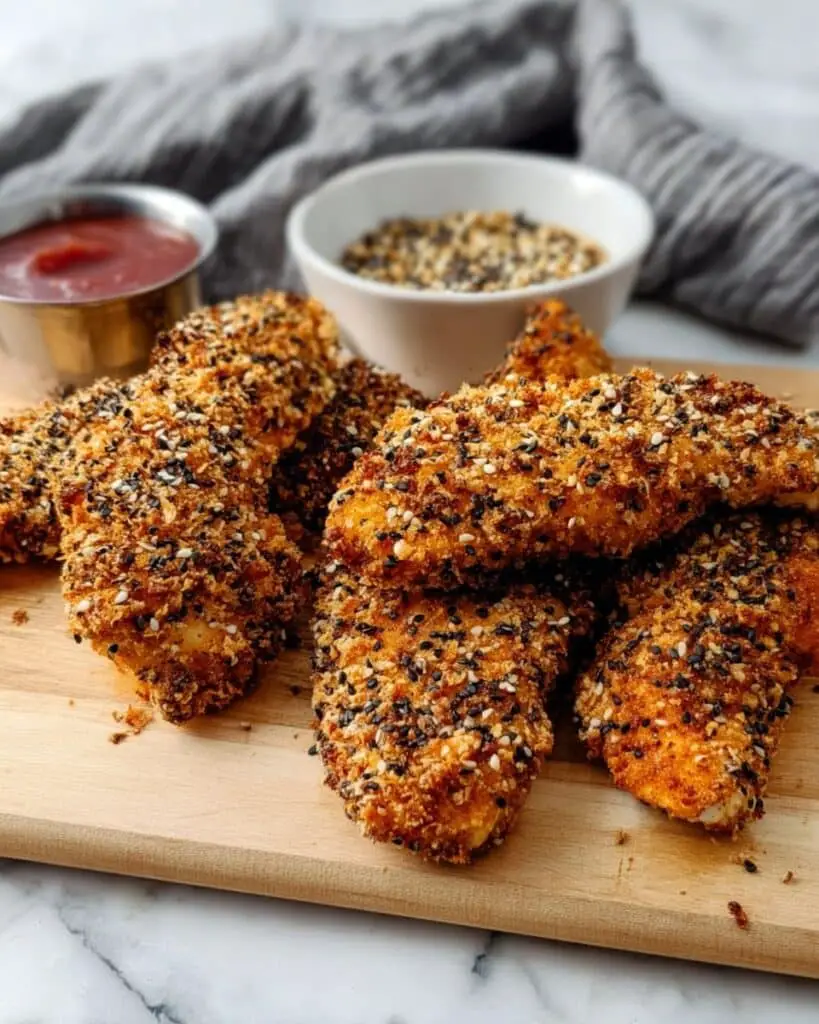 Gluten-Free Everything Bagel Chicken Tenders Recipe