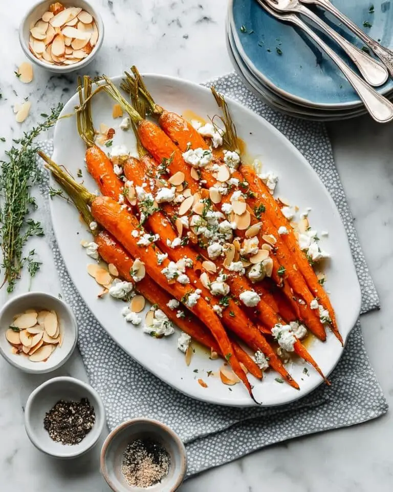 Roast Dutch Carrots with Honey and Thyme Recipe
