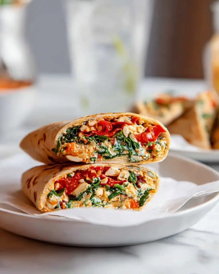 Copycat Starbucks Spinach Feta Wrap Recipe
