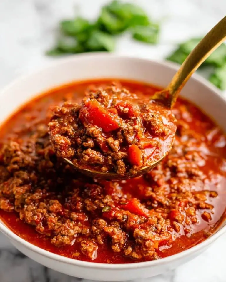 No Bean 30 Minute Chili Recipe